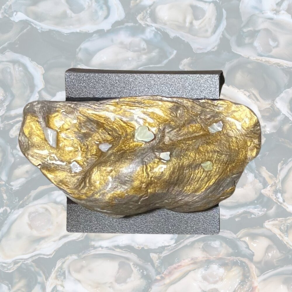 Handmade Oyster Shell Barrette